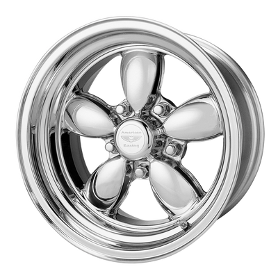 American Racing Vintage - VN420 CLASSIC 200S - Polished - TWO-PIECE POLISHED - 17" x 8", 6 Offset, 5x120.65 (Bolt Pattern), 83.06mm HUB