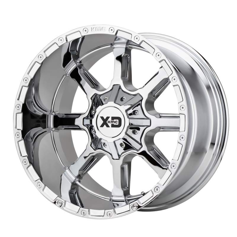 XD Series - XD838 MAMMOTH - Chrome - 22" x 12", -44 Offset, 8x170 (Bolt pattern), 125.1mm HUB