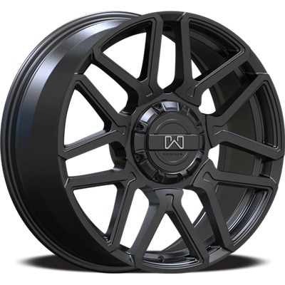 Wildland - Cyclone - Black - Matte Black - 17" x 8", 10 Offset, 6x135/139.70 (Bolt pattern), 106.1mm HUB