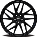 Euro Design - Tech - Black - Gloss Black - 17" x 7.5", 35 Offset, 5x114.3 (Bolt pattern), 67.10mm HUB