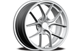 YKW Replicas - MF5 - Silver - 20" x 8.5", 35 Offset, 5x114.3 (Bolt pattern), 72.60mm HUB