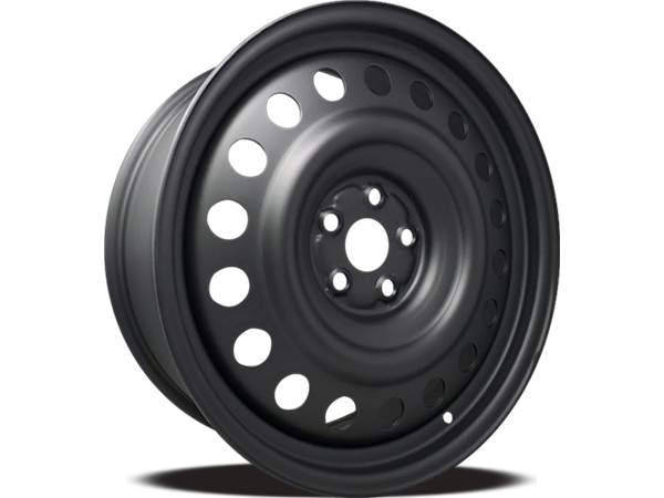 DTD - Steel - Black - Gloss Black - 17" x 7.5", 50.8 Offset, 5x127 (Bolt pattern), 71.5mm HUB