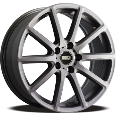 Euro Design - Legend - Gunmetal - Matte Gunmetal - 18" x 8", 42 Offset, 5x112 (Bolt pattern), 57.1mm HUB