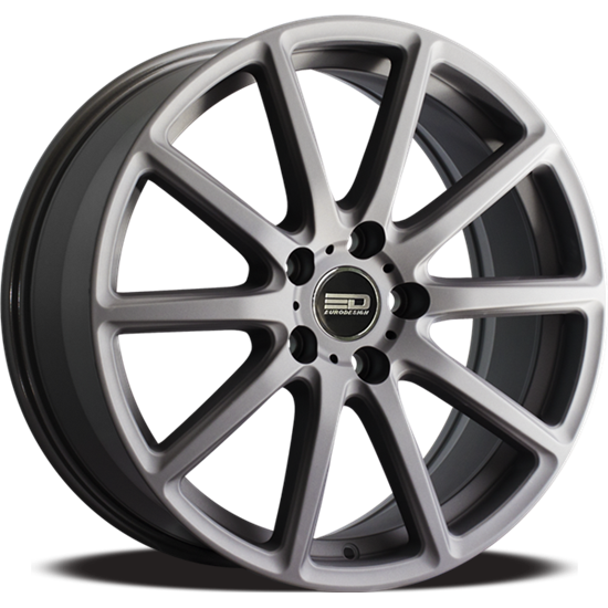 Euro Design - Legend - Gunmetal - Matte Gunmetal - 18" x 8", 42 Offset, 5x112 (Bolt pattern), 57.1mm HUB