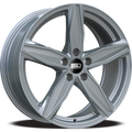 Euro Design - Berlin - Silver - 17" x 7.5", 40 Offset, 5x120 (Bolt pattern), 64.10mm HUB
