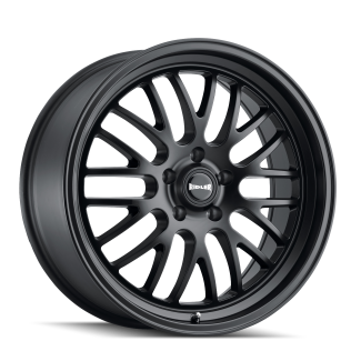 Ridler - 607 - Black - MATTE BLACK - 18" x 8", 0 Offset, 5x120.65 (Bolt Pattern), 83.8mm HUB