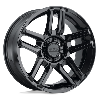 Black Rhino - MESA - Black - Gloss Black - 20" x 9", 2 Offset, 5x127 (Bolt pattern), 71.5mm HUB