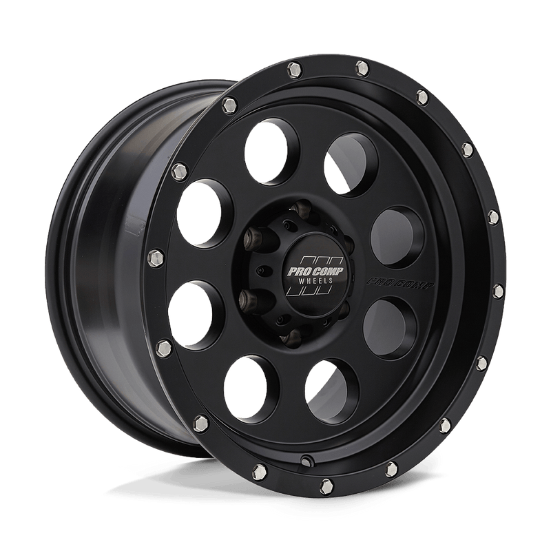Pro Comp - PA45 PROXY - Black - Satin Black - 17" x 9", -6 Offset, 5x139.7 (Bolt pattern), 108.00mm HUB