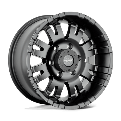 Pro Comp - PA01 RAVEN - Black - Satin Black - 17" x 9", -6 Offset, 5x127 (Bolt pattern), 78.10mm HUB