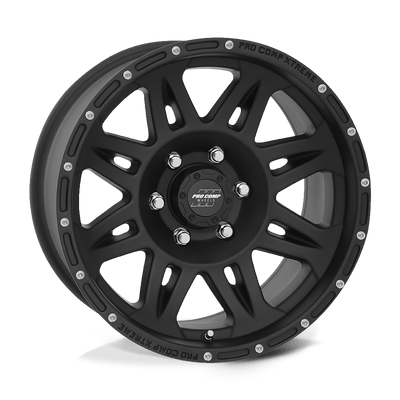 Pro Comp - PA5 TORQ - Black - Flat Black - 17" x 8", 0 Offset, 5x127 (Bolt pattern), 78.1mm HUB