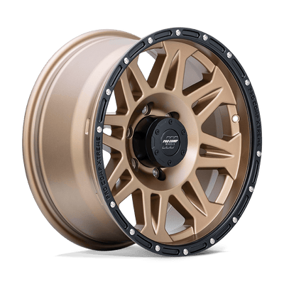 Pro Comp - PA5 TORQ - Bronze - Matte Bronze with Black Lip - 17" x 9", -6 Offset, 5x127 (Bolt pattern), 78.1mm HUB