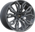 Euro Design - Tillman - Gunmetal - Matte Gunmetal - 20" x 10", 40 Offset, 5x120 (Bolt pattern), 74.10mm HUB