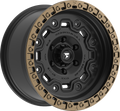 Fittipaldi Offroad - FT100 - Black - Black Bronze - 17" x 9", -12 Offset, 6x139.7 (Bolt pattern), 106.20mm HUB