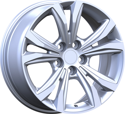 YKW Replicas - MF15 - Silver - 18" x 8", 35 Offset, 5x114.3 (Bolt pattern), 60.10mm HUB