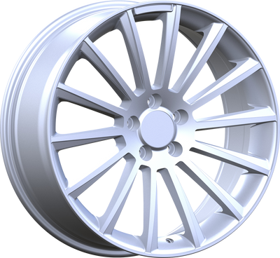 YKW Replicas - MF10 - Silver - 19" x 8", 30 Offset, 5x112 (Bolt pattern), 66.60mm HUB