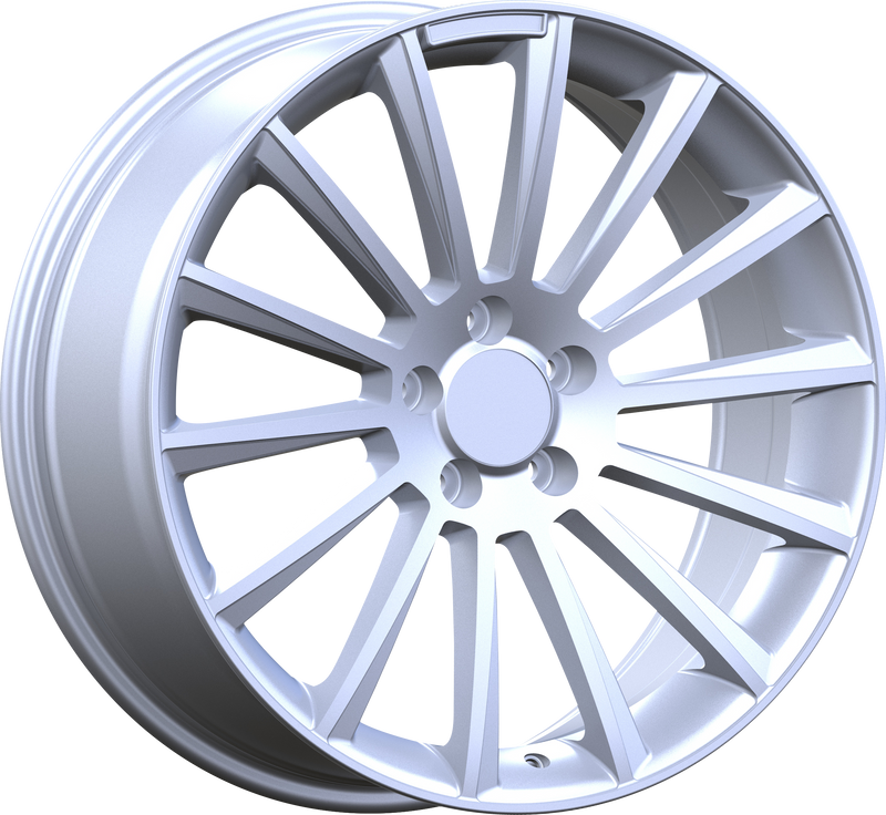 YKW Replicas - MF10 - Silver - 19" x 8", 30 Offset, 5x112 (Bolt pattern), 66.60mm HUB