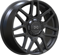 Wildland - Cyclone - Black - Matte Black - 18" x 8", 35 Offset, 5x108 (Bolt pattern), 67.10mm HUB