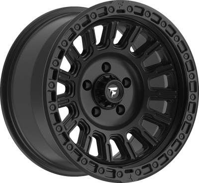 Fittipaldi Offroad - FT106 - Black - Satin Black - 20" x 9", 18 Offset, 8x165.1 (Bolt pattern), 125.20mm HUB