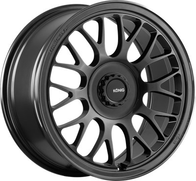 Konig - MRK1 - Gunmetal - Hyper Carbon - 19" x 8.5", 32 Offset, 5x112 (Bolt pattern), 66.56mm HUB