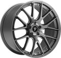 Fittipaldi Sport - FS360 - Silver - Brushed Silver - 20" x 8.5", 38 Offset, 5x114.3 (Bolt pattern), 73.10mm HUB