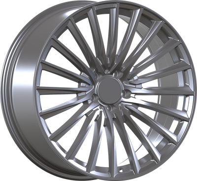 YKW Replicas - MF13 - Gunmetal - Matte Gunmetal - 20" x 8.5", 30 Offset, 5x112 (Bolt pattern), 66.60mm HUB