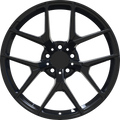 YKW Replicas - MF20 - Black - Gloss Black - 19" x 8.5", 30 Offset, 5x112 (Bolt pattern), 66.60mm HUB