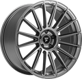 Fittipaldi Sport - FS363 - Silver - Brushed Silver - 22" x 9.5", 38 Offset, 5x120 (Bolt pattern), 74.10mm HUB