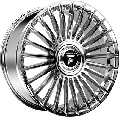Fittipaldi Sport - FS370 - Polished - Mirror Coat - 24" x 10", 30 Offset, 6x135/139.7 (Bolt pattern), 106.20mm HUB