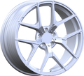 YKW Replicas - MF20 - Silver - 18" x 8", 45 Offset, 5x112 (Bolt pattern), 66.60mm HUB