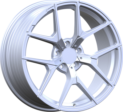YKW Replicas - MF20 - Silver - 18" x 8", 45 Offset, 5x112 (Bolt pattern), 66.60mm HUB