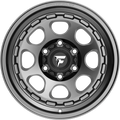 Fittipaldi Offroad - FT103 - Grey - Satin Anthracite - 17" x 8.5", 0 Offset, 5x127 (Bolt pattern), 71.50mm HUB