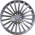 YKW Replicas - MF13 - Gunmetal - Matte Gunmetal - 20" x 8.5", 30 Offset, 5x112 (Bolt pattern), 66.60mm HUB