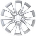 YKW Replicas - MF23 - Silver - 18" x 8", 35 Offset, 5x114.3 (Bolt pattern), 64.10mm HUB