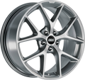 BBS - SR - Grey - Satin Grey - 19" x 8.5", 45 Offset, 5x108 (Bolt pattern), 70.00mm HUB