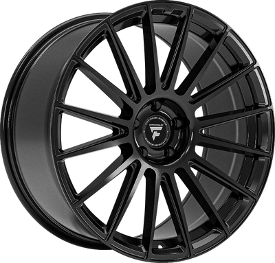 Fittipaldi Sport - FS363 - Black - Gloss Black - 22" x 9.5", 38 Offset, 5x120 (Bolt pattern), 74.10mm HUB