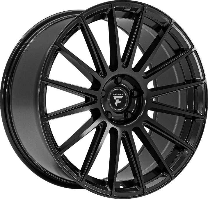 Fittipaldi Sport - FS363 - Black - Gloss Black - 22" x 9.5", 38 Offset, 5x120 (Bolt pattern), 74.10mm HUB