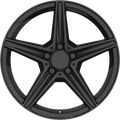 YKW Replicas - MF14 - Black - Gloss Black - 18" x 7.5", 30 Offset, 5x112 (Bolt pattern), 66.60mm HUB