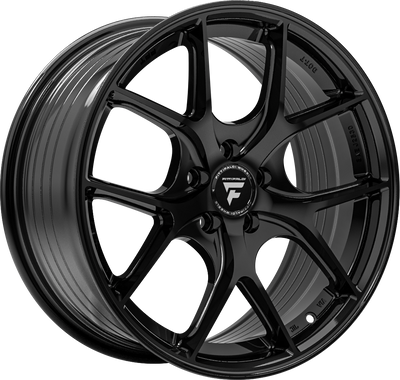 Fittipaldi Sport - FS365 - Black - Gloss Black - 17" x 8", 35 Offset, 5x114.3 (Bolt pattern), 73.10mm HUB