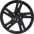 YKW Replicas - MF16 - Black - Gloss Black - 18" x 8", 42 Offset, 5x108 (Bolt pattern), 63.40mm HUB