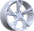 YKW Replicas - MF18 - Silver - 17" x 7.5", 35 Offset, 5x112 (Bolt pattern), 66.50mm HUB