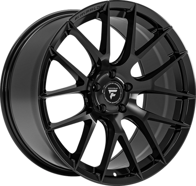 Fittipaldi Sport - FS360 - Black - Gloss Black - 20" x 8.5", 38 Offset, 5x114.3 (Bolt pattern), 73.1mm HUB