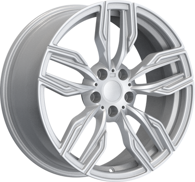 YKW Replicas - MF29 - Silver - 18" x 8", 35 Offset, 5x120 (Bolt pattern), 60.10mm HUB