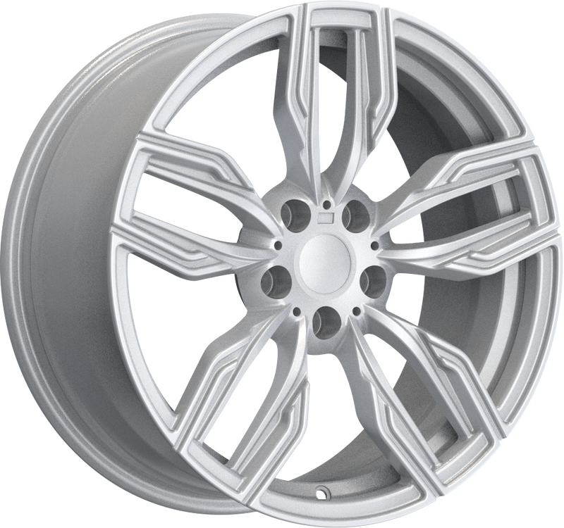 YKW Replicas - MF29 - Silver - 18" x 8", 35 Offset, 5x120 (Bolt pattern), 60.10mm HUB
