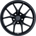 YKW Replicas - MF5 - Black - Gloss Black - 19" x 8.5", 40 Offset, 5x114.3 (Bolt pattern), 64.10mm HUB