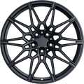 YKW Replicas - MF12 - Black - Gloss Black - 20" x 8.5", 38 Offset, 5x120 (Bolt pattern), 74.10mm HUB