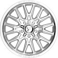 Fittipaldi Offroad - FA18 - Polished - Mirror Coat - 20" x 9", 18 Offset, 8x180 (Bolt pattern), 124.30mm HUB