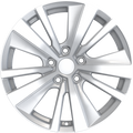 YKW Replicas - MF1 - Silver - 17" x 7.5", 35 Offset, 5x114.3 (Bolt pattern), 66.10mm HUB