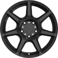 YKW Replicas - JA2 - Black - Gloss Black - 16" x 7", 38 Offset, 4x100 (Bolt pattern), 67.10mm HUB
