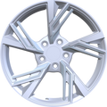 YKW Replicas - MF18 - Silver - 17" x 7.5", 35 Offset, 5x112 (Bolt pattern), 66.50mm HUB