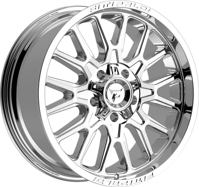 Fittipaldi Offroad - FA18 - Polished - Mirror Coat - 20" x 9", 18 Offset, 8x180 (Bolt pattern), 124.30mm HUB